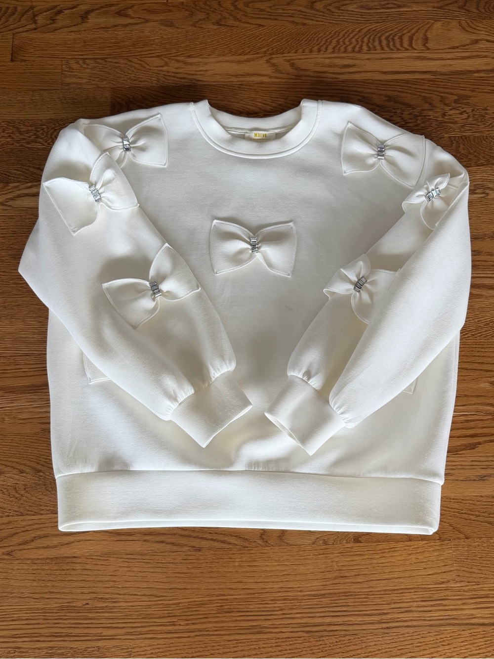Maeve (anthropologie label) Bow Sweathshirt size L